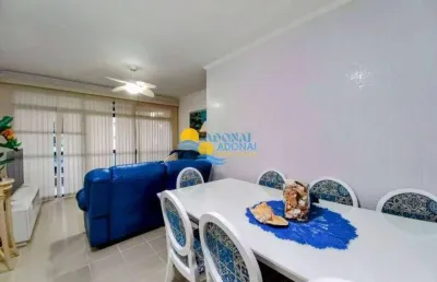 Apartamento com 3 dormitórios à venda, 103 m² por r$ 720.000,00 - pitangueiras - guarujá/sp