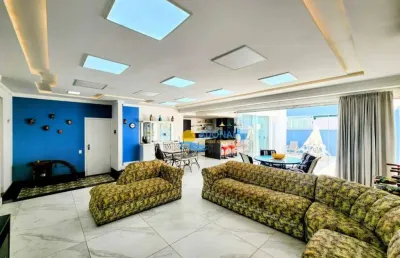 Cobertura com 3 dormitórios à venda, 290 m² por r$ 1.065.000,00 - pitangueiras - guarujá/sp