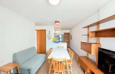 Apartamento com 2 dormitórios à venda, 58 m² por r$ 400.000,00 - pitangueiras - guarujá/sp