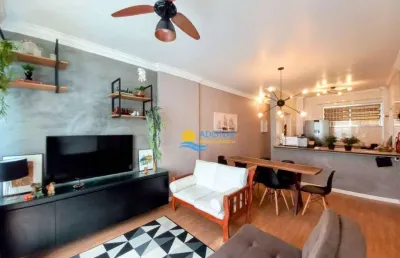 Apartamento à venda na quadra do mar, localizado na praia da pitangueiras - guarujá/sp