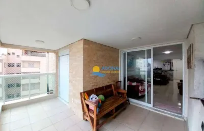 Apartamento com 2 dormitórios à venda, 90 m² por r$ 980.000,00 - jardim astúrias - guarujá/sp