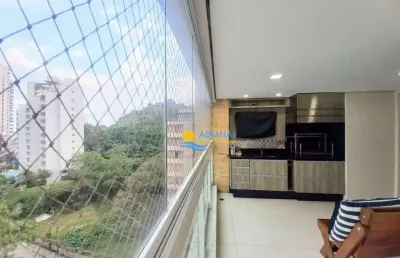 Apartamento com 2 dormitórios à venda, 90 m² por r$ 800.000,00 - jardim astúrias - guarujá/sp