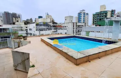 Cobertura com 3 dormitórios à venda, 168 m² por r$ 650.000,00 - jardim astúrias - guarujá/sp