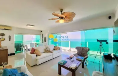 Cobertura com 3 dormitórios à venda, 300 m² por r$ 2.200.000,00 - pitangueiras - guarujá/sp