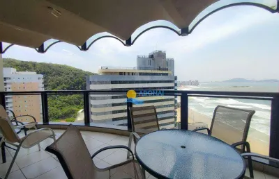 Apartamento com 3 dormitórios à venda, 187 m² por r$ 2.200.000,00 - jardim astúrias - guarujá/sp