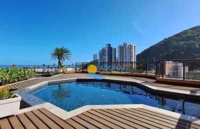 Cobertura com 3 dormitórios à venda, 313 m² por r$ 1.650.000,00 - enseada - guarujá/sp