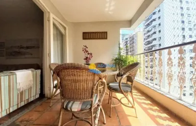 Apartamento com 3 dormitórios à venda, 140 m² por r$ 650.000,00 - pitangueiras - guarujá/sp