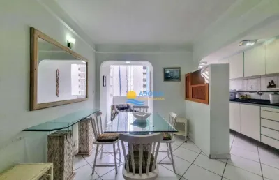 Apartamento com 2 dormitórios à venda, 65 m² por r$ 480.000,00 - pitangueiras - guarujá/sp