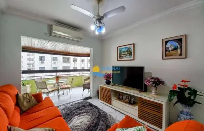 Apartamento com 3 dormitórios à venda, 100 m² por r$ 660.000,00 - pitangueiras - guarujá/sp