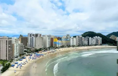 Apartamento com 2 dormitórios à venda, 126 m² por r$ 900.000,00 - jardim astúrias - guarujá/sp