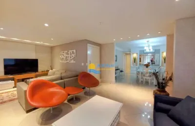 Apartamento com 5 dormitórios à venda, 250 m² por r$ 1.800.000,00 - pitangueiras - guarujá/sp