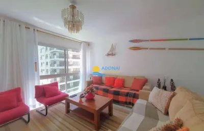 Apartamento com 3 dormitórios à venda, 120 m² por r$ 690.000,00 - pitangueiras - guarujá/sp
