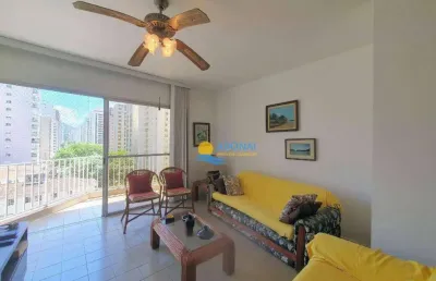 Apartamento com 3 dormitórios à venda, 125 m² por r$ 700.000,00 - pitangueiras - guarujá/sp