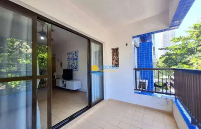 Apartamento com 2 dormitórios à venda, 90 m² por r$ 500.000,00 - tombo - guarujá/sp