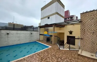 Cobertura com 3 dormitórios à venda, 150 m² por r$ 675.000,00 - jardim astúrias - guarujá/sp