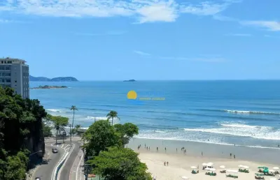 Apartamento com 3 dormitórios à venda, 140 m² por r$ 1.500.000,00 - jardim astúrias - guarujá/sp