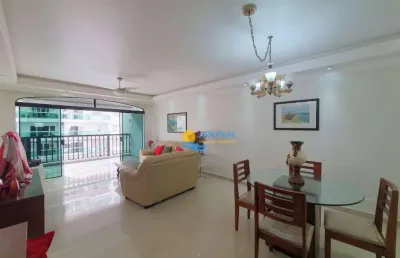 Apartamento com 3 dormitórios à venda, 160 m² por r$ 1.200.000,00 - pitangueiras - guarujá/sp