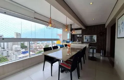 Apartamento com 3 dormitórios à venda, 112 m² por r$ 1.180.000,00 - jardim astúrias - guarujá/sp
