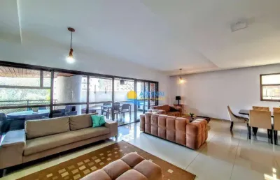 Apartamento com 4 dormitórios à venda, 195 m² por r$ 1.500.000,00 - pitangueiras - guarujá/sp