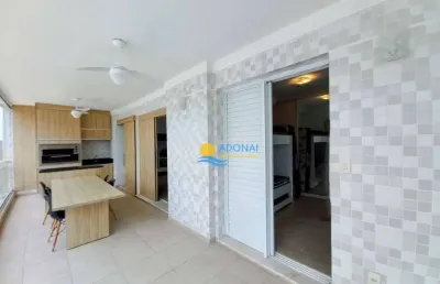 Apartamento com 3 dormitórios à venda, 120 m² por r$ 1.000.000,00 - jardim astúrias - guarujá/sp