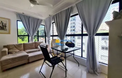Apartamento com 3 dormitórios à venda, 140 m² por r$ 800.000,00 - pitangueiras - guarujá/sp