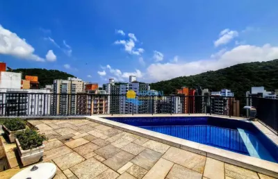 Cobertura com 3 dormitórios à venda, 150 m² por r$ 1.200.000,00 - pitangueiras - guarujá/sp