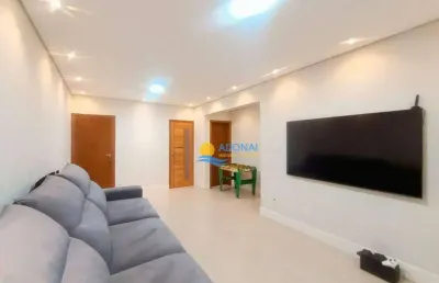 Apartamento com 2 dormitórios à venda, 97 m² por r$ 450.000,00 - jardim astúrias - guarujá/sp