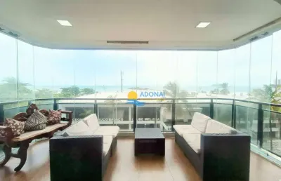 Apartamento com 4 dormitórios à venda, 210 m² por r$ 1.000.000,00 - pitangueiras - guarujá/sp