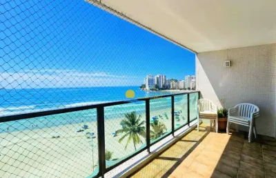 Apartamento com 3 dormitórios à venda, 180 m² por r$ 1.800.000,00 - jardim astúrias - guarujá/sp