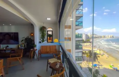 Apartamento com 4 dormitórios à venda, 200 m² por r$ 1.750.000,00 - jardim astúrias - guarujá/sp
