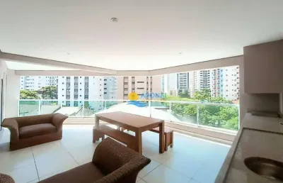Apartamento com 3 dormitórios à venda, 135 m² por r$ 1.390.000,00 - pitangueiras - guarujá/sp