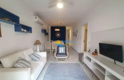 Apartamento com 3 dormitórios à venda, 90 m² por r$ 450.000,00 - tombo - guarujá/sp