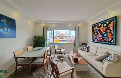 Apartamento com 1 dormitório à venda, 60 m² por r$ 380.000,00 - jardim astúrias - guarujá/sp