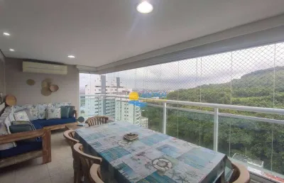 Apartamento com 3 dormitórios à venda, 134 m² por r$ 1.400.000,00 - jardim astúrias - guarujá/sp
