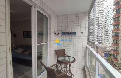 Apartamento com 3 dormitórios à venda, 90 m² por r$ 850.000,00 - jardim astúrias - guarujá/sp