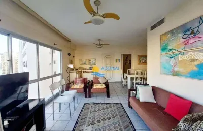 Apartamento com 3 dormitórios à venda, 110 m² por r$ 670.000,00 - pitangueiras - guarujá/sp