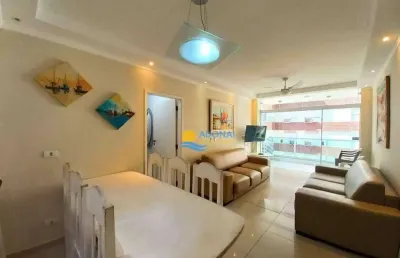 Apartamento com 3 dormitórios à venda, 100 m² por r$ 700.000,00 - pitangueiras - guarujá/sp