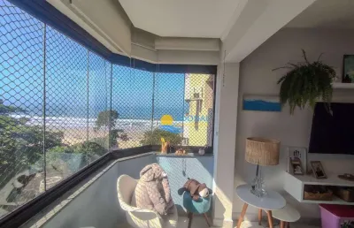 Apartamento à venda na praia das tombo, 2 dormitórios, 1 vaga.