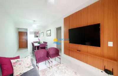 Apartamento com 2 dormitórios à venda, 85 m² por r$ 550.000,00 - pitangueiras - guarujá/sp