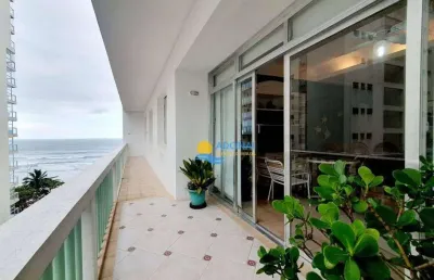 Apartamento com 4 dormitórios à venda, 192 m² por r$ 770.000,00 - pitangueiras - guarujá/sp