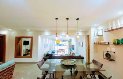 Apartamento com 4 dormitórios à venda, 152 m² por r$ 1.200.000,00 - jardim astúrias - guarujá/sp