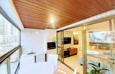 Apartamento com 4 dormitórios à venda, 152 m² por r$ 1.100.000,00 - jardim astúrias - guarujá/sp