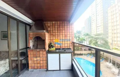 Apartamento com 4 dormitórios à venda, 152 m² por r$ 860.000,00 - jardim astúrias - guarujá/sp