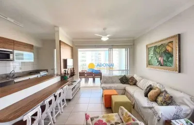Apartamento com 3 dormitórios à venda, 121 m² por r$ 1.250.000,00 - jardim astúrias - guarujá/sp