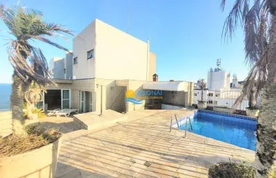 Cobertura com 3 dormitórios à venda, 200 m² por r$ 1.800.000,00 - pitangueiras - guarujá/sp