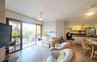 Apartamento com 3 dormitórios à venda, 116 m² por r$ 750.000,00 - jardim astúrias - guarujá/sp