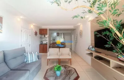 Apartamento com 3 dormitórios à venda, 120 m² por r$ 830.000,00 - jardim astúrias - guarujá/sp