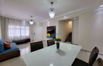 Casa com 5 dormitórios à venda, 215 m² por r$ 1.400.000,00 - tombo - guarujá/sp
