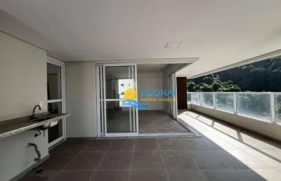 Apartamento com 3 dormitórios à venda, 142 m² por r$ 1.180.000,00 - pitangueiras - guarujá/sp
