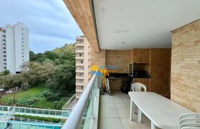 Apartamento à venda na praia das astúrias, 2 dormitórios, 2 vagas.